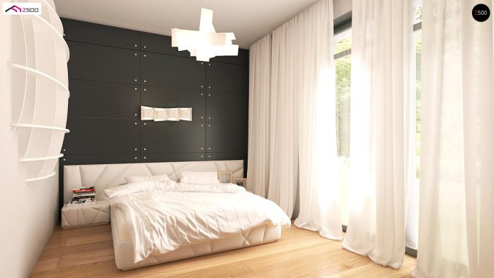 Проект дома U208 A - 6 Одноэтажные дома в Украине