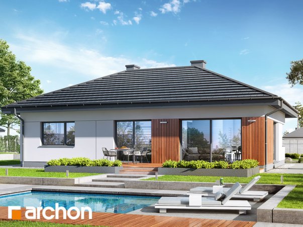 Проєкт будинку Будинок у липниках 2 - Одноповерхові дома в Україні