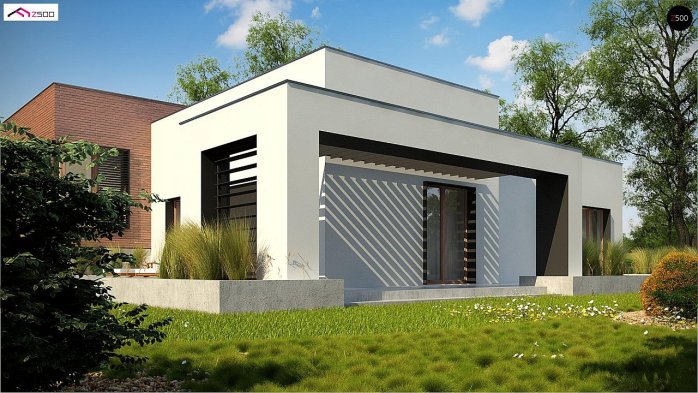 Проєкт будинку Ux132 - Одноповерхові дома в Україні