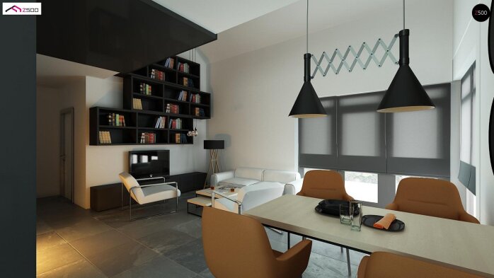 Проект дома U122 - 4 С мансардным этажом дома в Украине