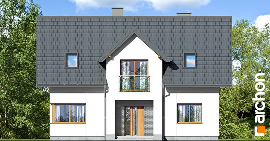 Проєкт будинку Будинок в люцерні 9 - З мансардним поверхом дома в Україні