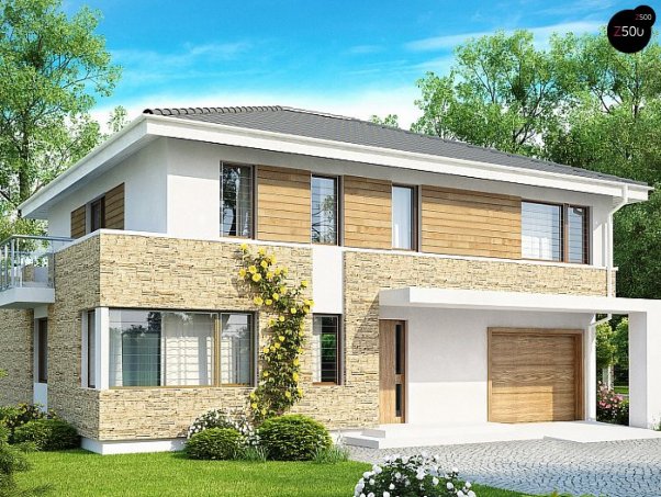 Проєкт будинку Ux29 S - Двоповерхові дома в Україні