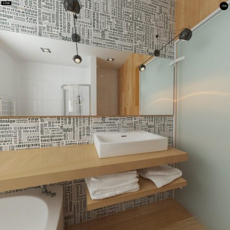 Проєкт будинку Ux114 - Двоповерхові дома в Україні