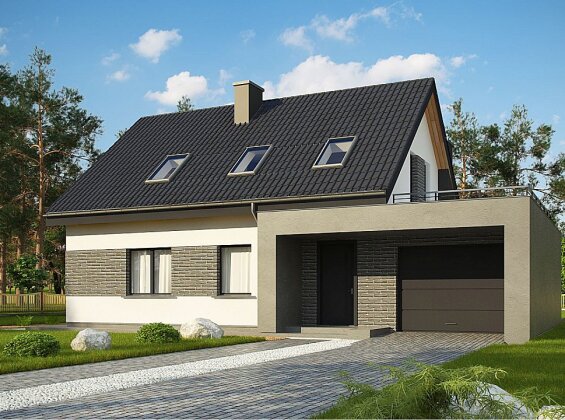 Проект дома U347
