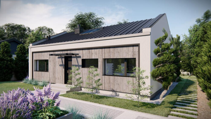 Проєкт будинку U514 - Одноповерхові дома в Україні