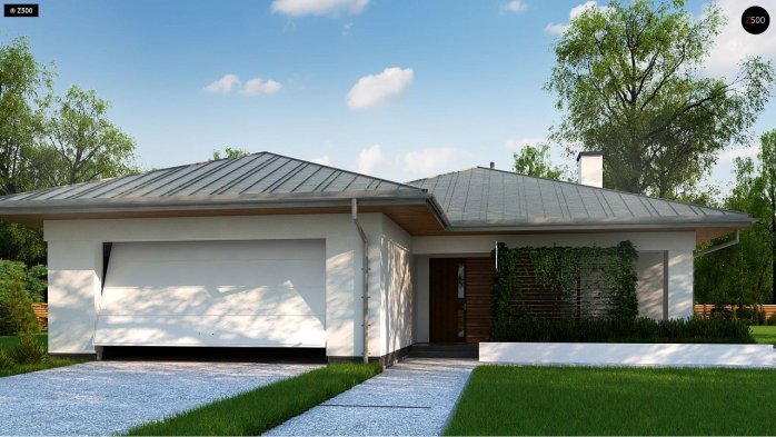 Проєкт будинку U367 - Одноповерхові дома в Україні