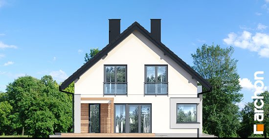 Проєкт будинку Будинок в ізопірумі 4 - З мансардним поверхом дома в Україні