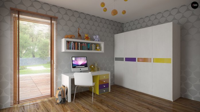 Проект дома Ux102 GP - 22 Одноэтажные дома в Украине