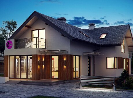 Проект дома U150