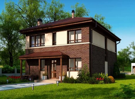 Проєкт будинку Ux24 a pk