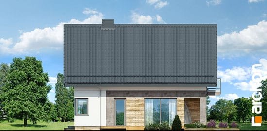 Проект дома Дом в орлишках - 4 С мансардным этажом дома в Украине