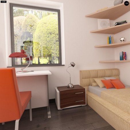 Проект дома U241 S - 18 Одноэтажные дома в Украине