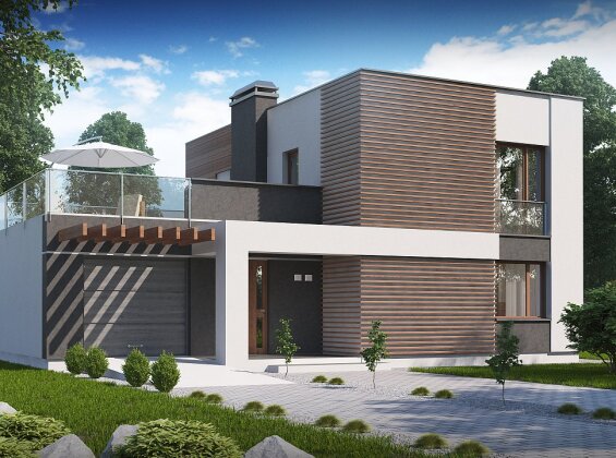 Проект дома Ux41 v1