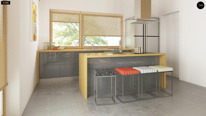 Проєкт будинку Ux54 - Двоповерхові дома в Україні