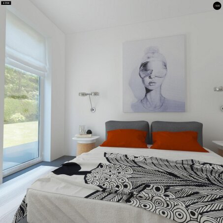 Проєкт будинку U204 GP - Одноповерхові дома в Україні