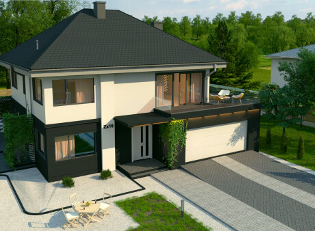 Проект дома Ux10 v1 PK
