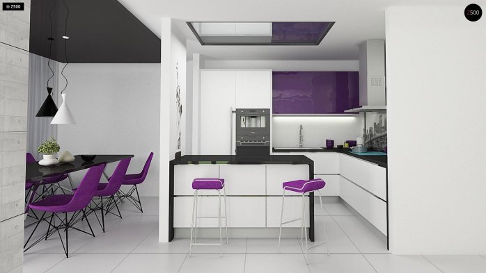 Проєкт будинку Ux65 + - Одноповерхові дома в Україні