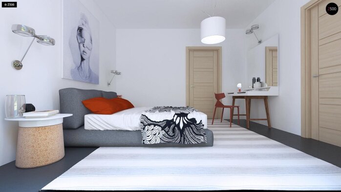 Проєкт будинку U204 GP - Одноповерхові дома в Україні