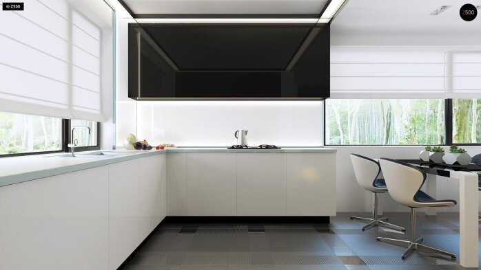 Проект дома U273 a - 11 Одноэтажные дома в Украине