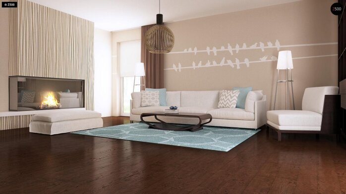 Проєкт будинку U196 - Одноповерхові дома в Україні