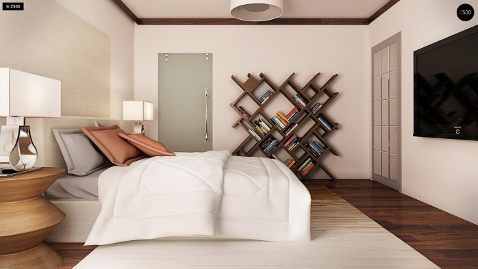 Проект дома U199 v1 - 12 Одноэтажные дома в Украине