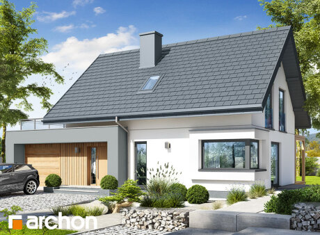 Проект дома Дом в хлорофитуме 12 (Г)