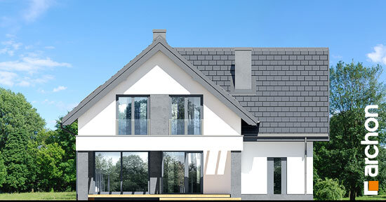 Проєкт будинку Будинок в рабатках - З мансардним поверхом дома в Україні