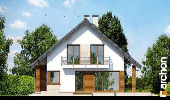 Проект дома Дом в айдаредах 3 вер.2 - 4 С мансардным этажом дома в Украине