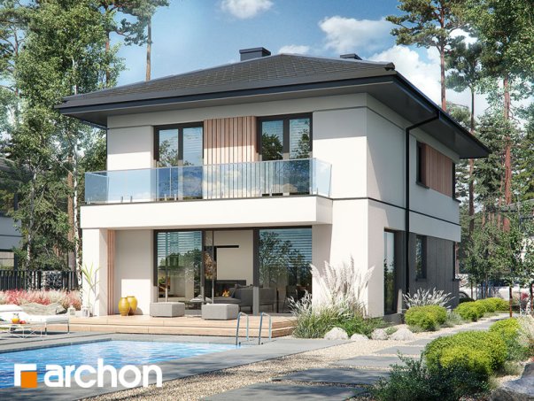 Проект дома Вилла Юлия 16 - 2 Двухэтажные дома в Украине