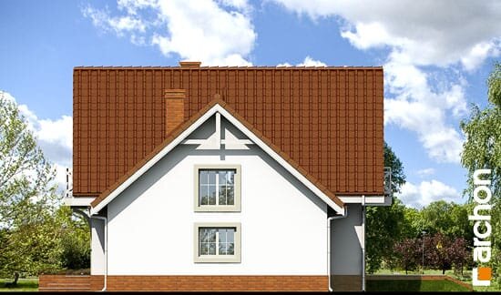 Проект дома Дом в рододендронах 5 вер.2 - 4 С мансардным этажом дома в Украине