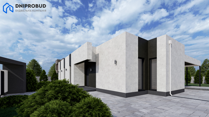 Проєкт будинку Db 23 - Одноповерхові дома в Україні