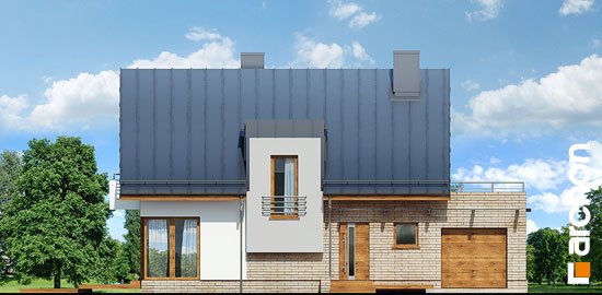 Проект дома Дом в амариллисах вер.2 - 3 С мансардным этажом дома в Украине