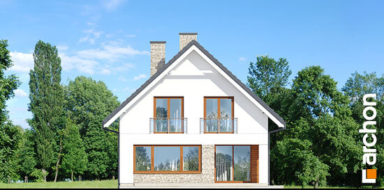 Проект дома Дом в купене (Г2) - 6 С мансардным этажом дома в Украине