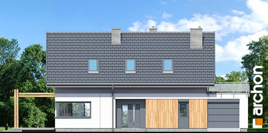 Проект дома Дом в силене (Г) - 3 С мансардным этажом дома в Украине