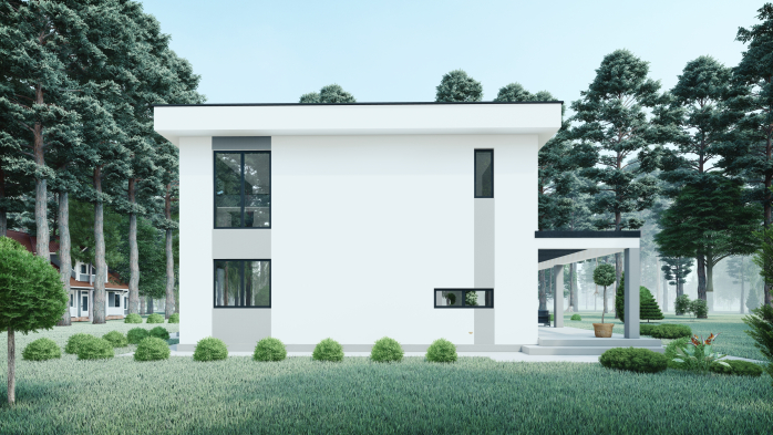 Проєкт будинку DBT 287 - Двоповерхові дома в Україні