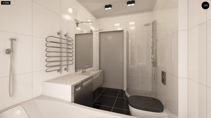 Проект дома U241 S - 13 Одноэтажные дома в Украине