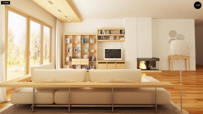 Проєкт будинку U158 - Одноповерхові дома в Україні