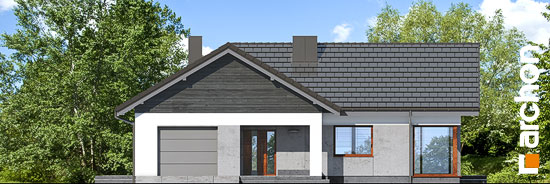Проект дома Дом в видличках - 3 Одноэтажные дома в Украине