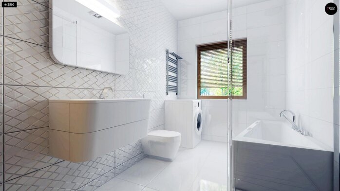 Проект дома Ux105 - 14 Одноэтажные дома в Украине