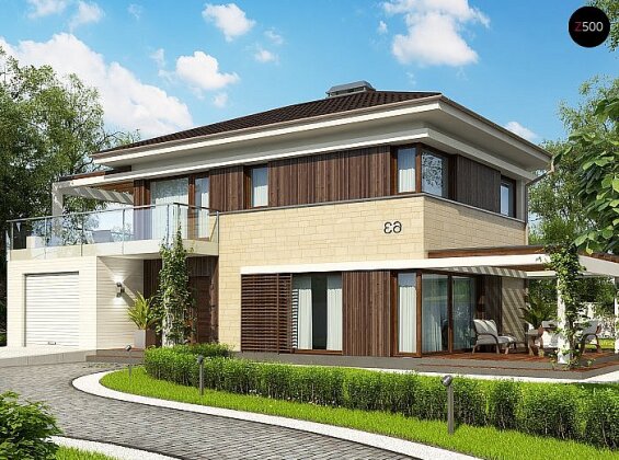 Проект дома Ux63 C S