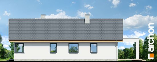 Проект дома Дом под апельсином (СМ) - 4 Одноэтажные дома в Украине