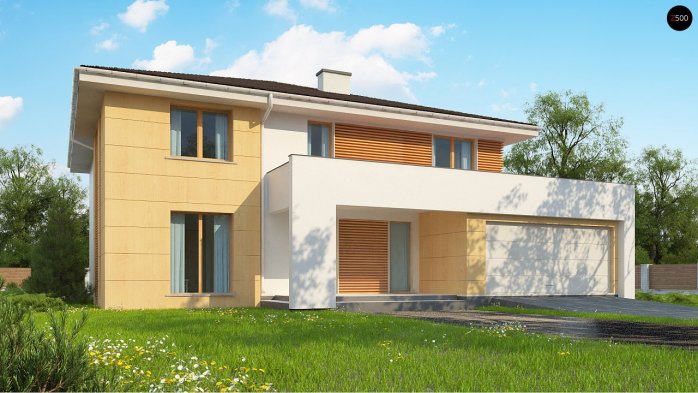 Проєкт будинку U156 A - Двоповерхові дома в Україні