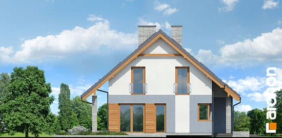 Проект дома Дом в журавках 5 - 5 С мансардным этажом дома в Украине