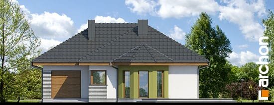 Проект дома Дом в дикоросах 2 вер.2 - 3 С мансардным этажом дома в Украине