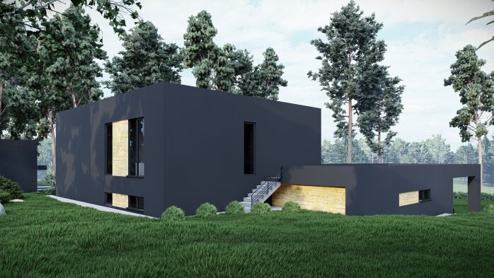 Проєкт будинку DBT 556 - Двоповерхові дома в Україні