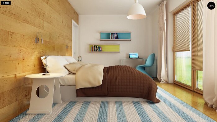 Проєкт будинку Ux54 - Двоповерхові дома в Україні