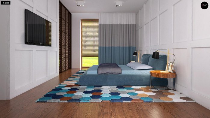 Проєкт будинку Ux106 - Одноповерхові дома в Україні