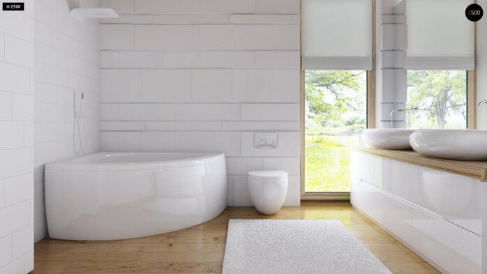 Проект дома Ux35 - 19 Одноэтажные дома в Украине