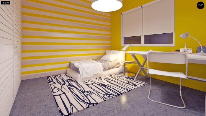 Проект дома U297 GF - 13 Двухэтажные дома в Украине