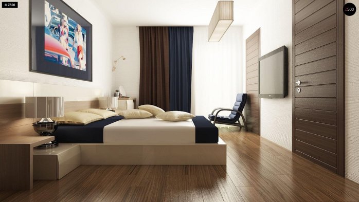 Проєкт будинку Ux101 - Одноповерхові дома в Україні